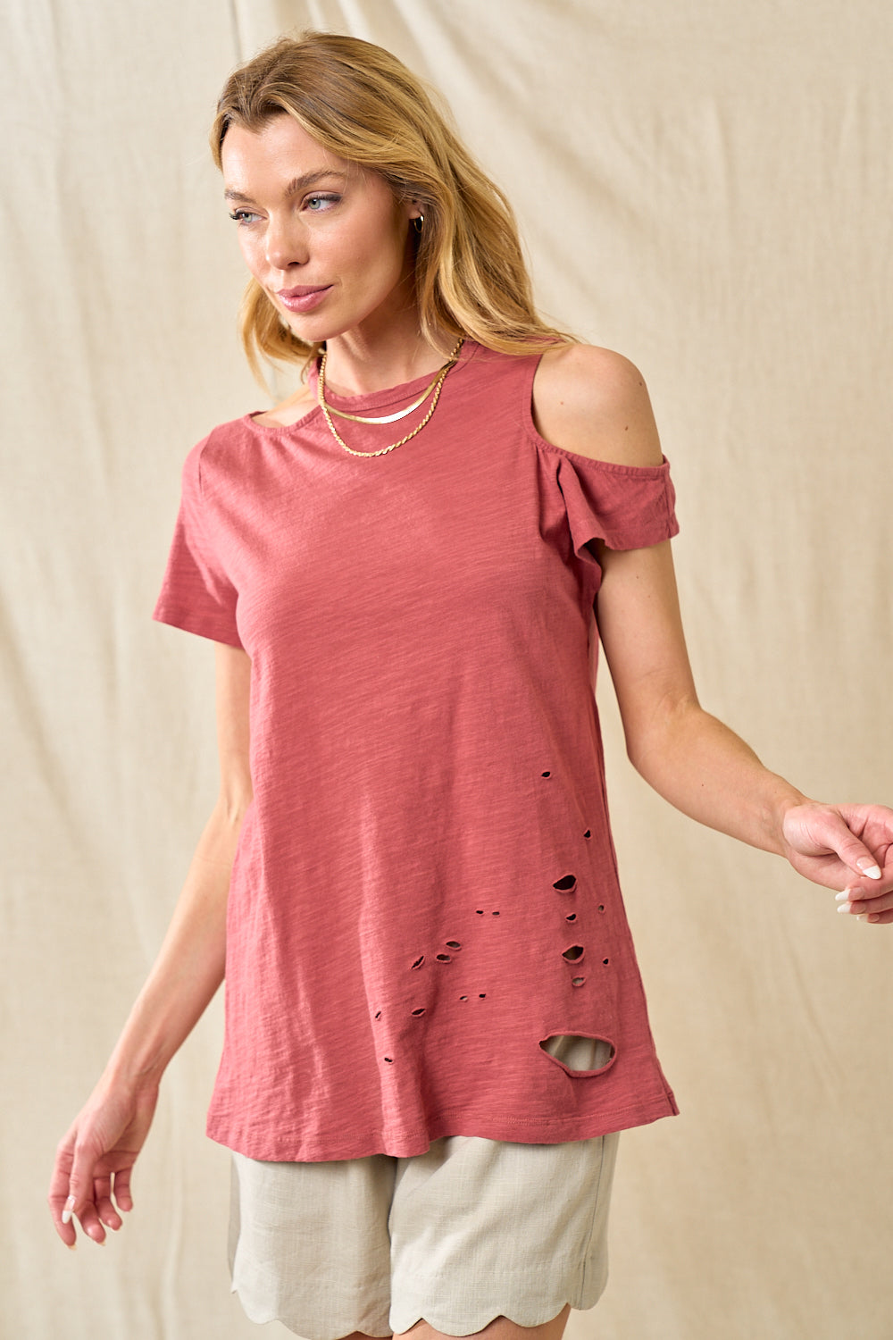 Nicco Distressed T-shirt