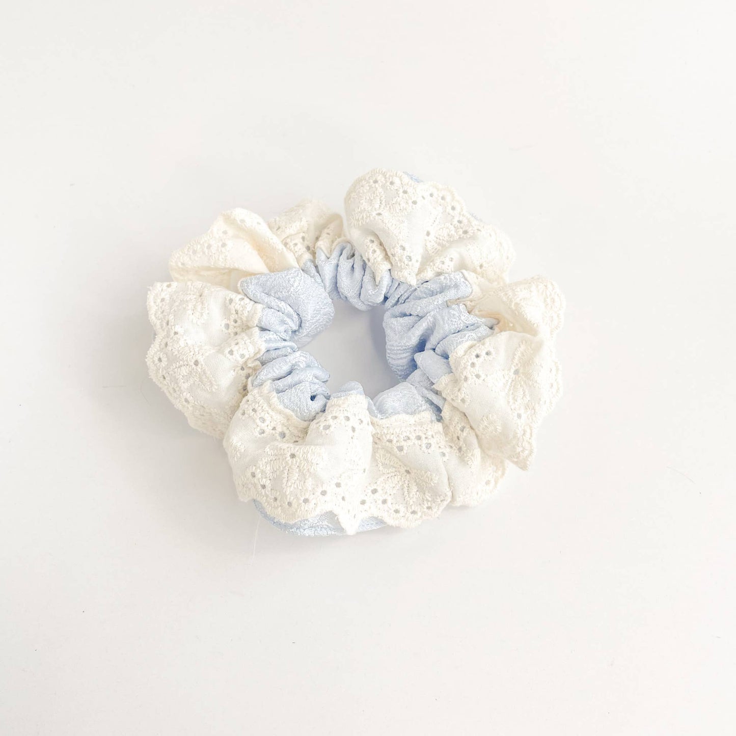 Sweetheart Eyelet/Embossed Mega Scrunchies