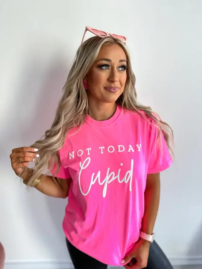 Not Today Cupid Tee