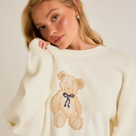 Teddy Knit Sweater