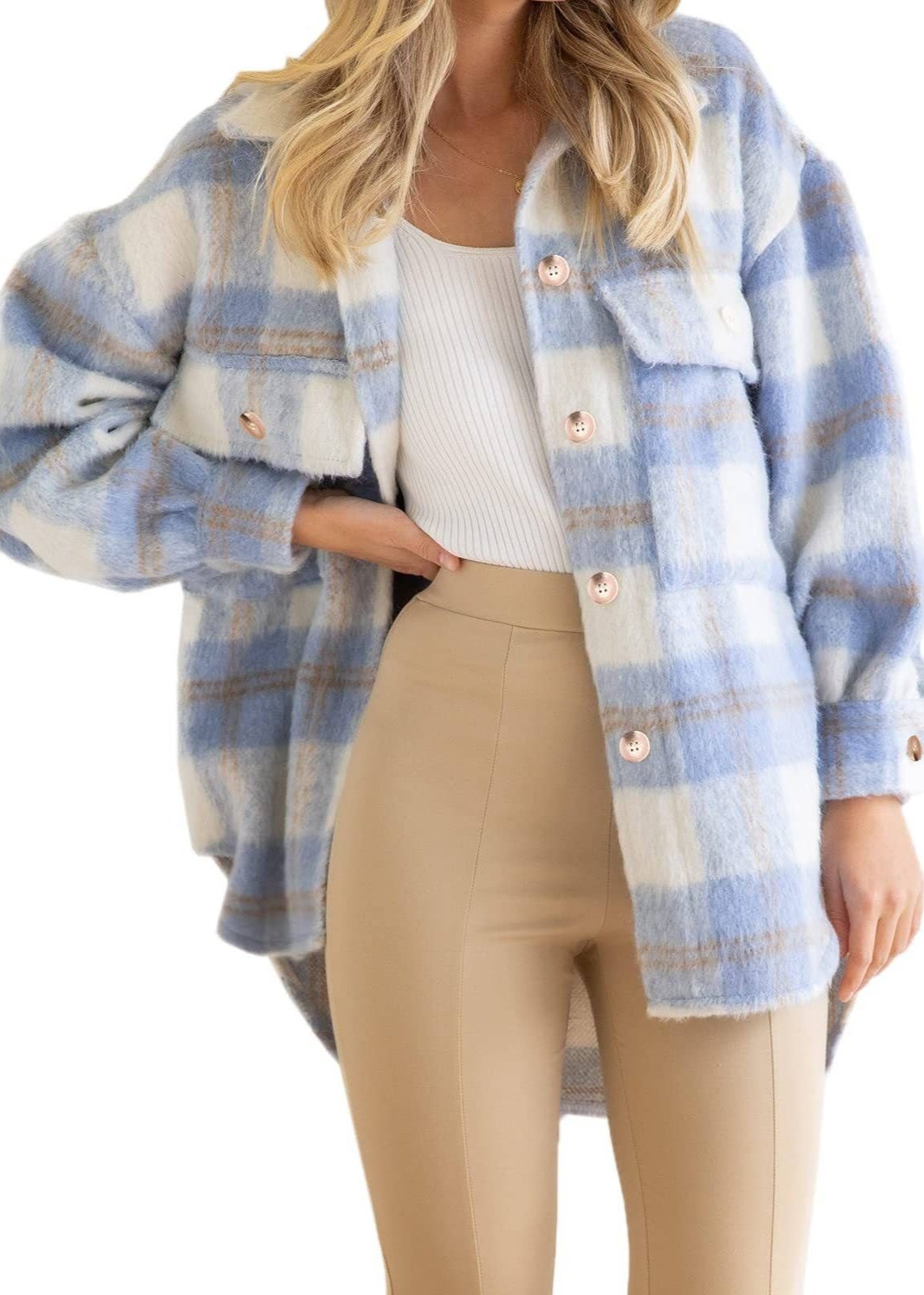 Greta Plaid Shacket