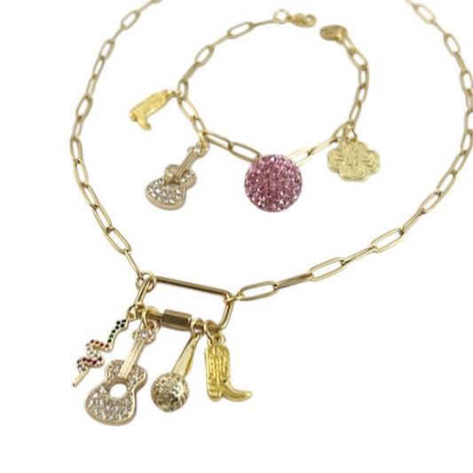 Limited Edition - Taylor’s Version Charm Necklace and Bracelet