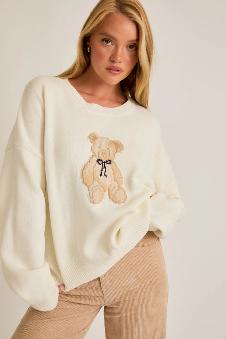 Teddy Knit Sweater