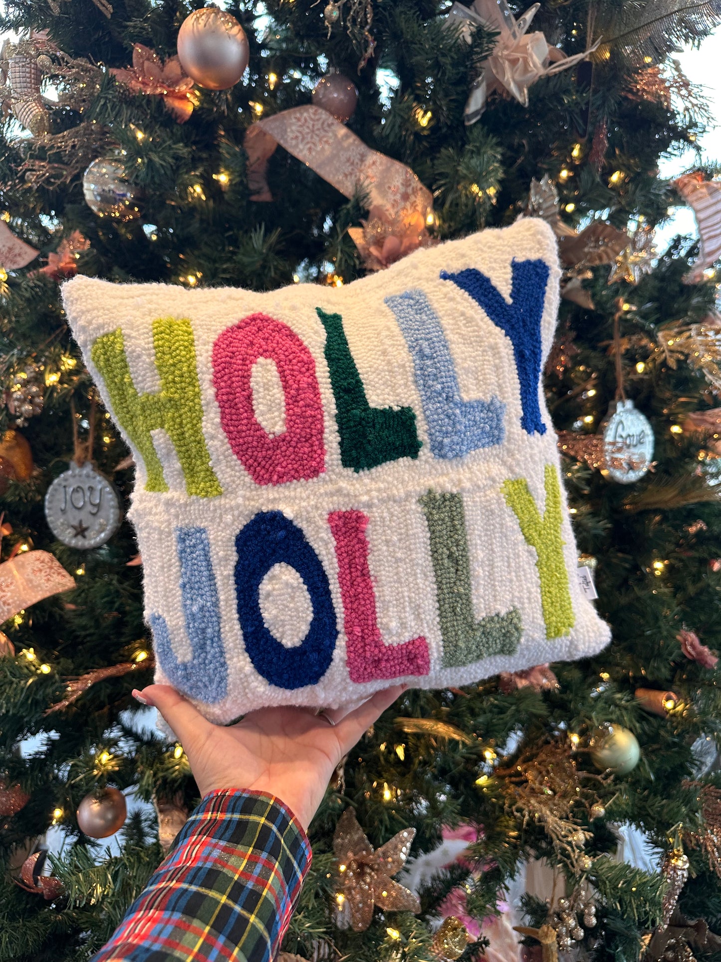 Holly Jolly Pillow