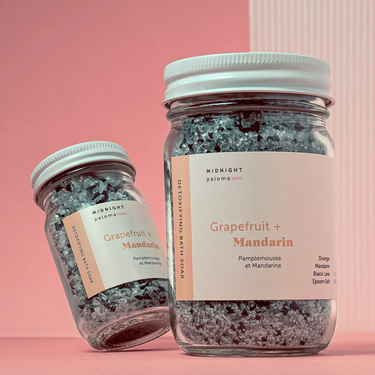 Midnight Paloma Detoxifying Bath Soak- Grapefruit and Mandarin