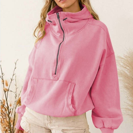 Laguna 1/2 Zip Drawstring Hoodie