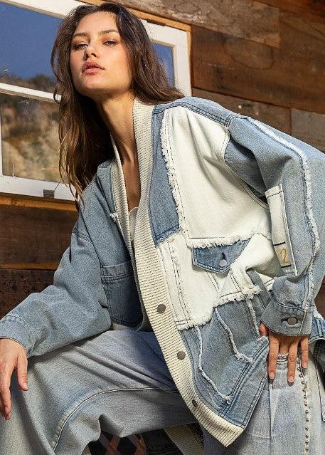 Jesse Denim Cardigan Jacket