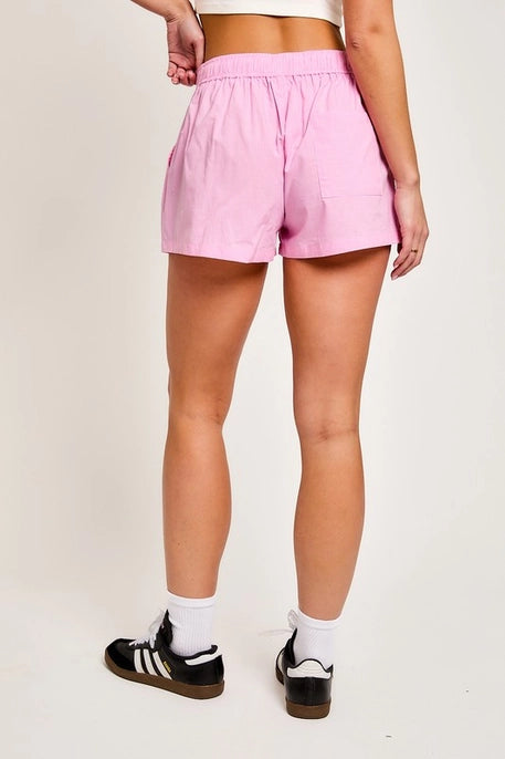 Mia Check Shorts